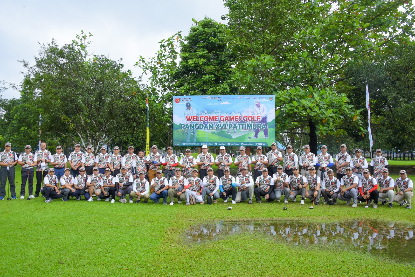 Turnamen Golf Rekatkan Silaturahmi Kodam XVI/Pattimura dan Forkopimda Maluku