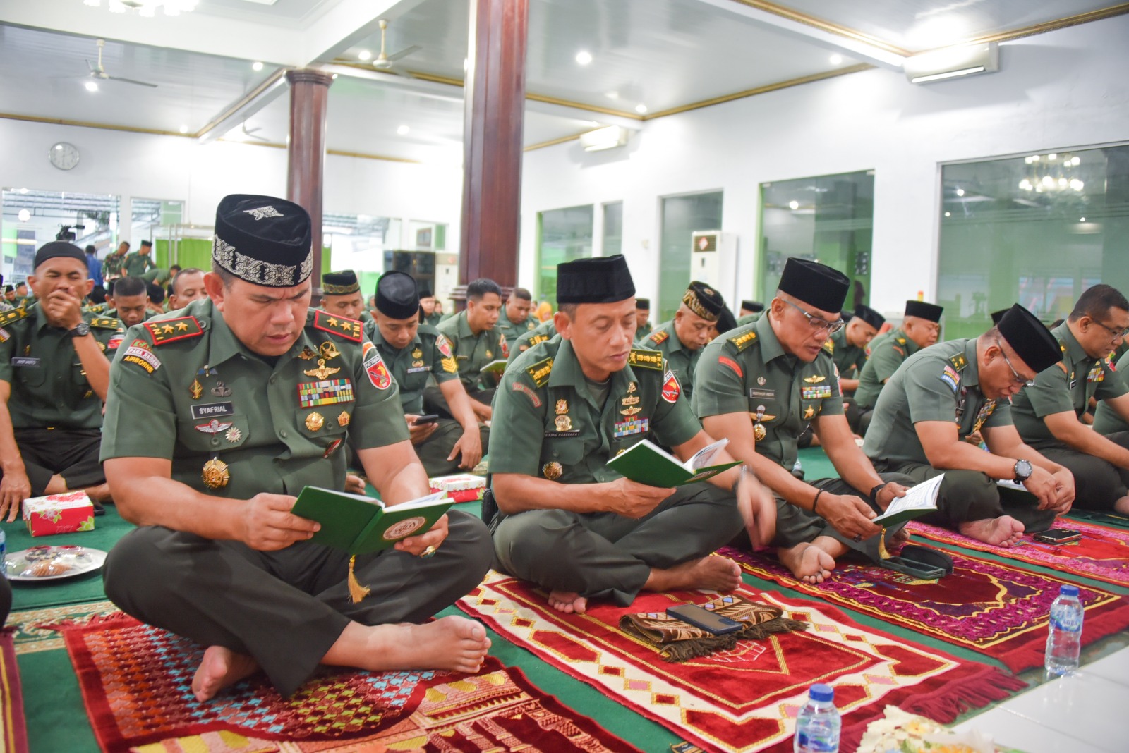 Jelang HUT TNI Ke-78, Kodam Pattimura Gelar Doa Bersama Lintas Agama
