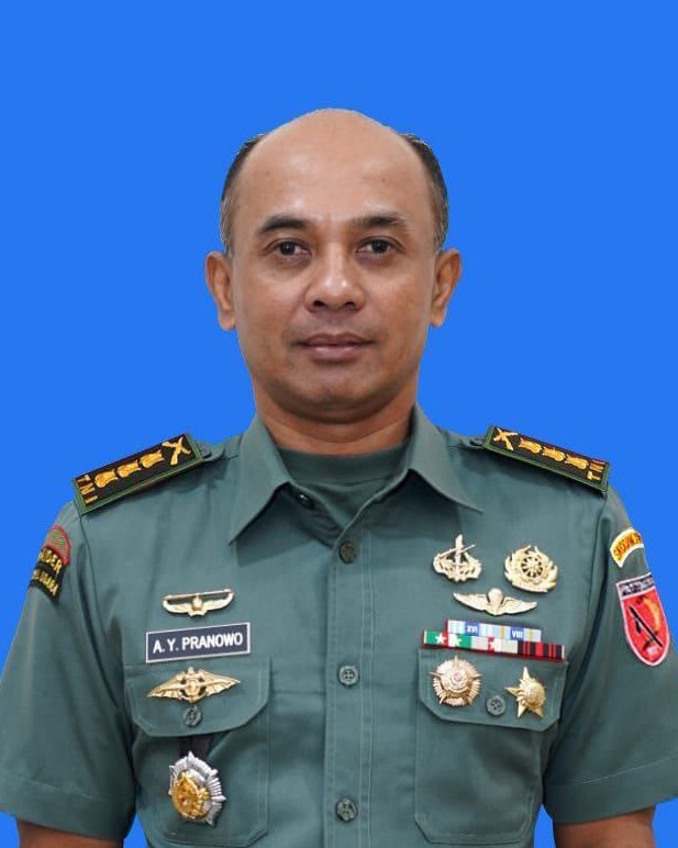Aspers Kasdam XVI/Pattimura ( Kolonel Inf A. Yoyok Pranowo, S.I.P., M.Han.)
