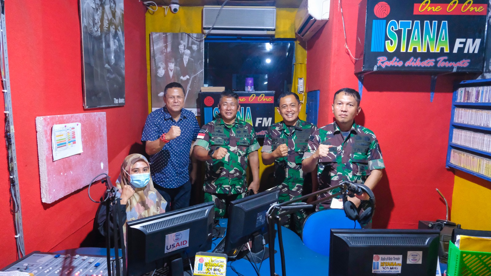 Melalui Siaran Langsung Radio Istana FM, Danrem 152/Baabullah Ajak Masyarakat Maluku Utara Untuk Jalin Persaudaraan