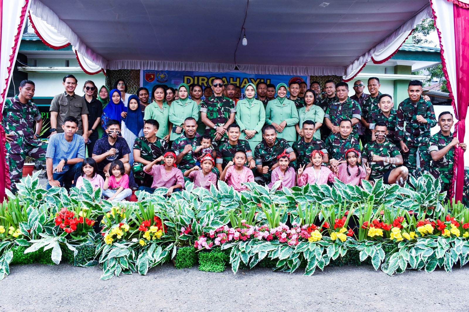 Kumdam Pattimura Gelar Syukuran HUT Ke-72 Korps Hukum TNI AD